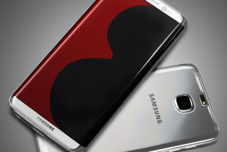 Samsung Galaxy S8 silver case
