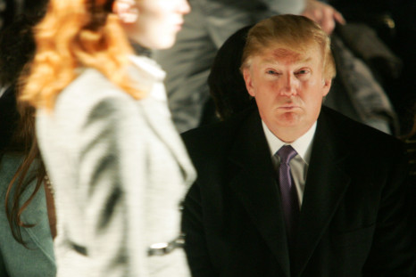 Donald Trump at fashion show