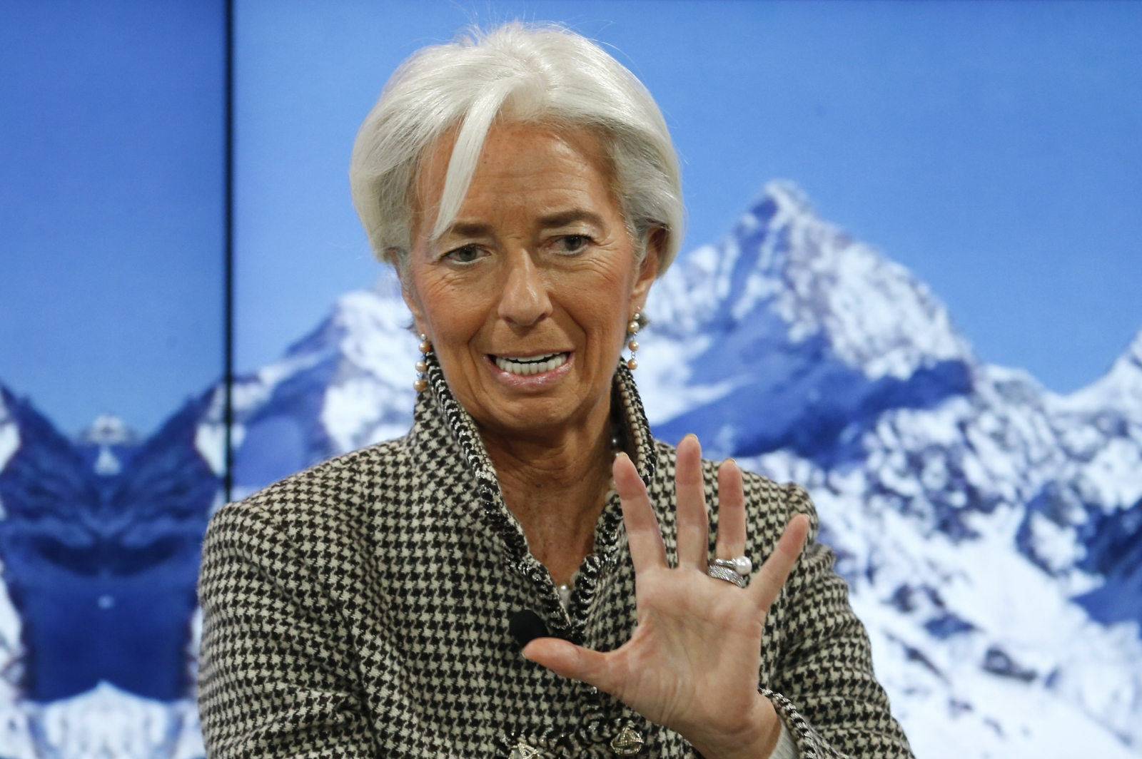 Christine Lagarde Davos 2017