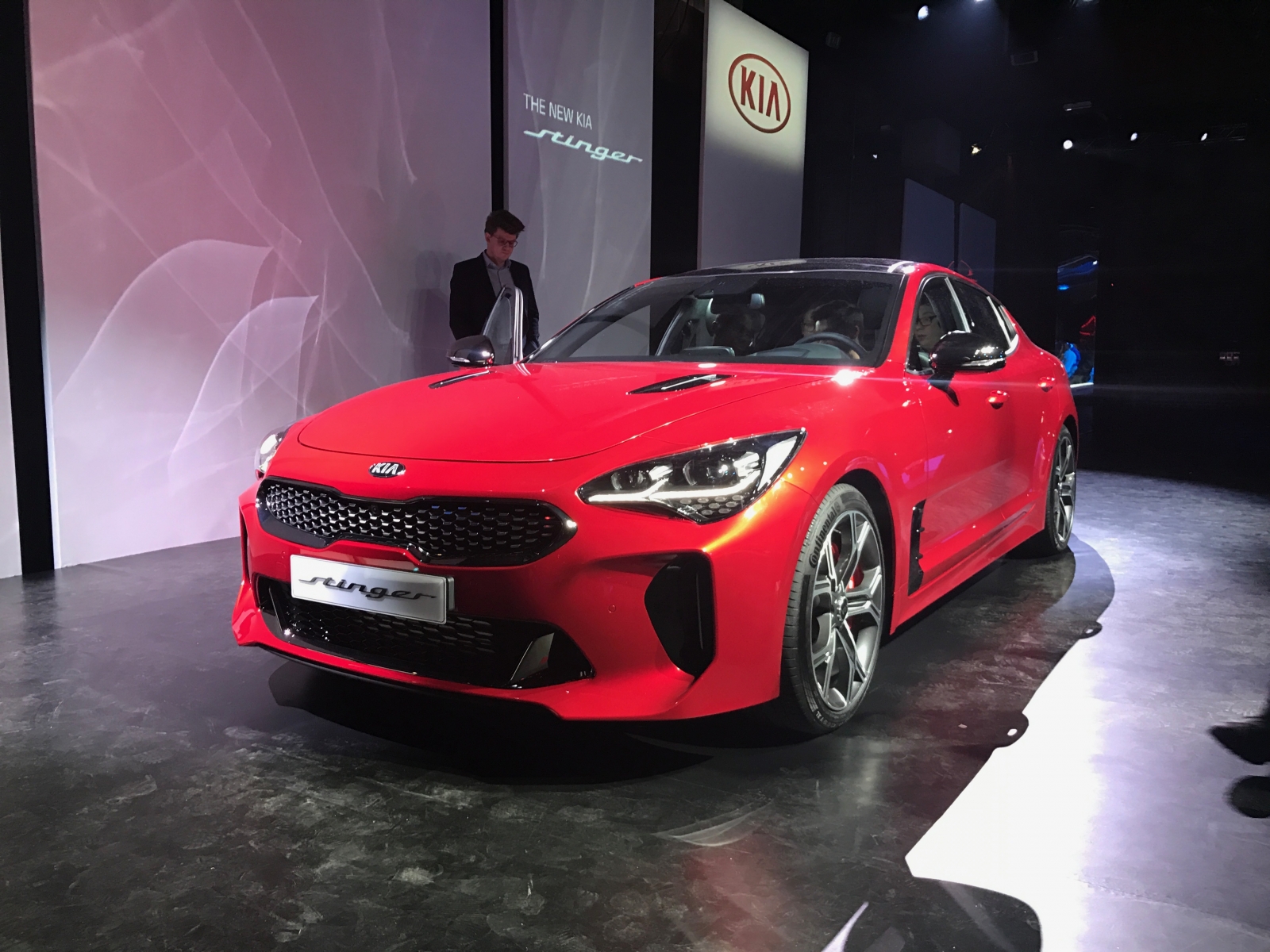 Kia Stinger GT lands in Milan at European launch | IBTimes UK