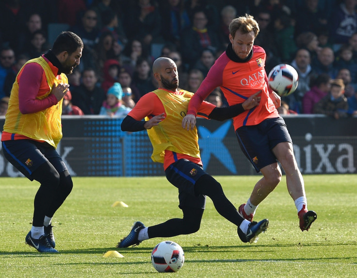 Ivan Rakitic and Javier Mascherano