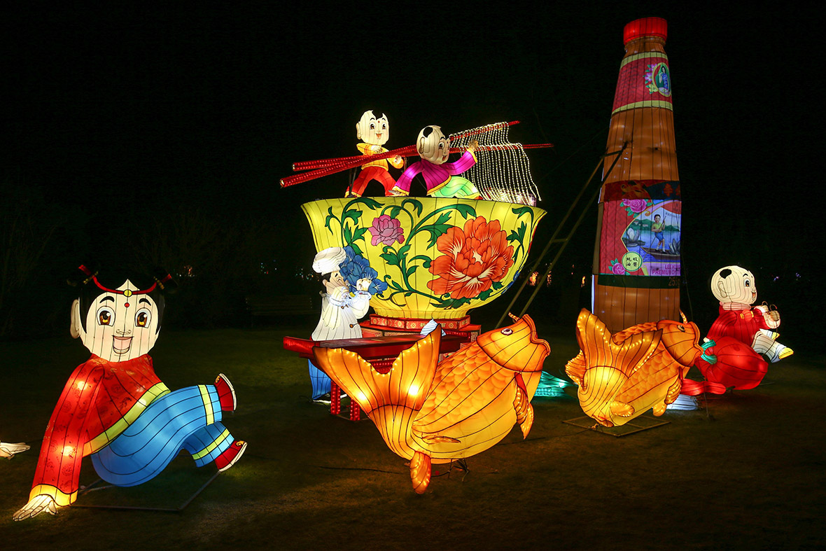 Pictures of Chiswick House Magical Lantern Festival celebrating Chinese ...