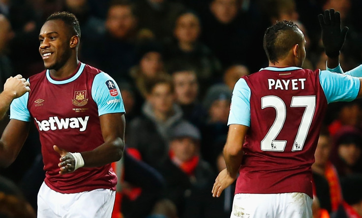 Michail Antonio and Dimitri Payet