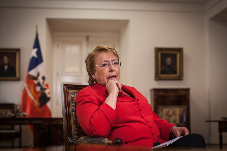 Chilean President Michelle Bachelet