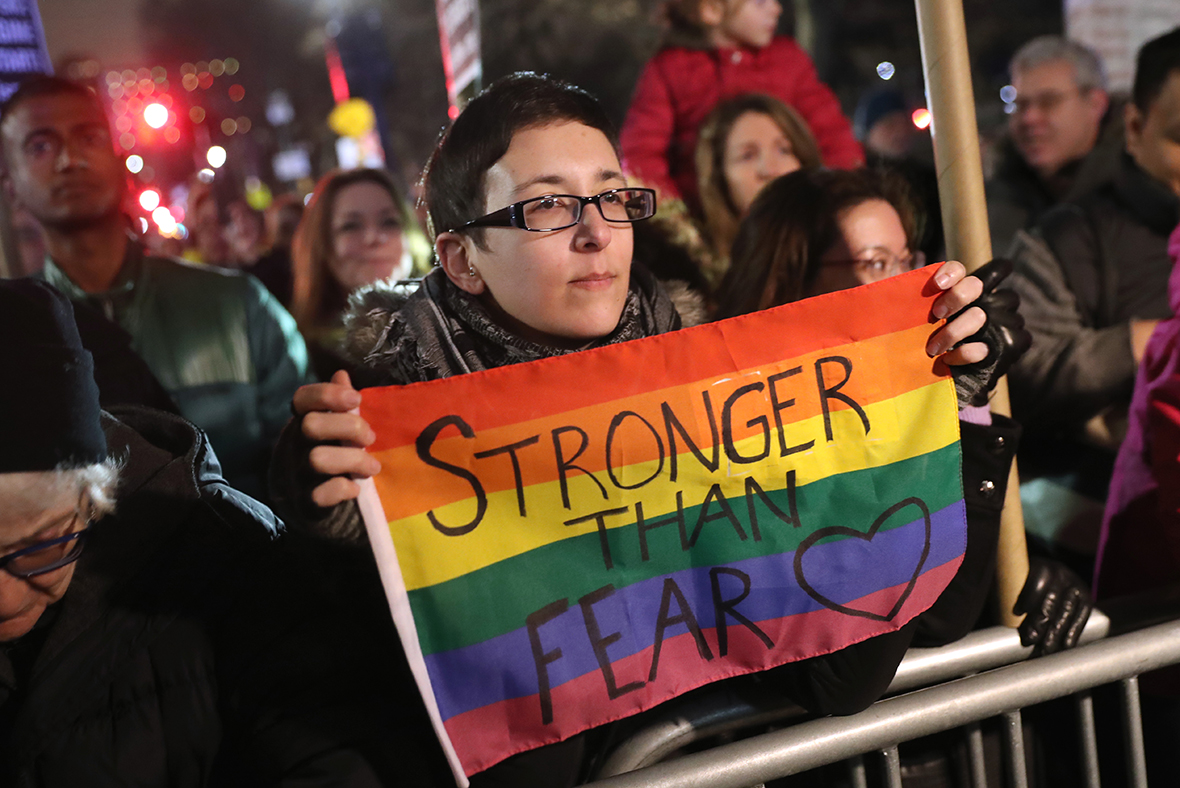 Donald Trump inauguration: Thousands attend protest rallies | IBTimes UK