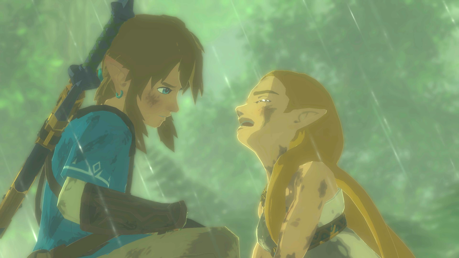 Zelda Breath of the Wild trailer crying