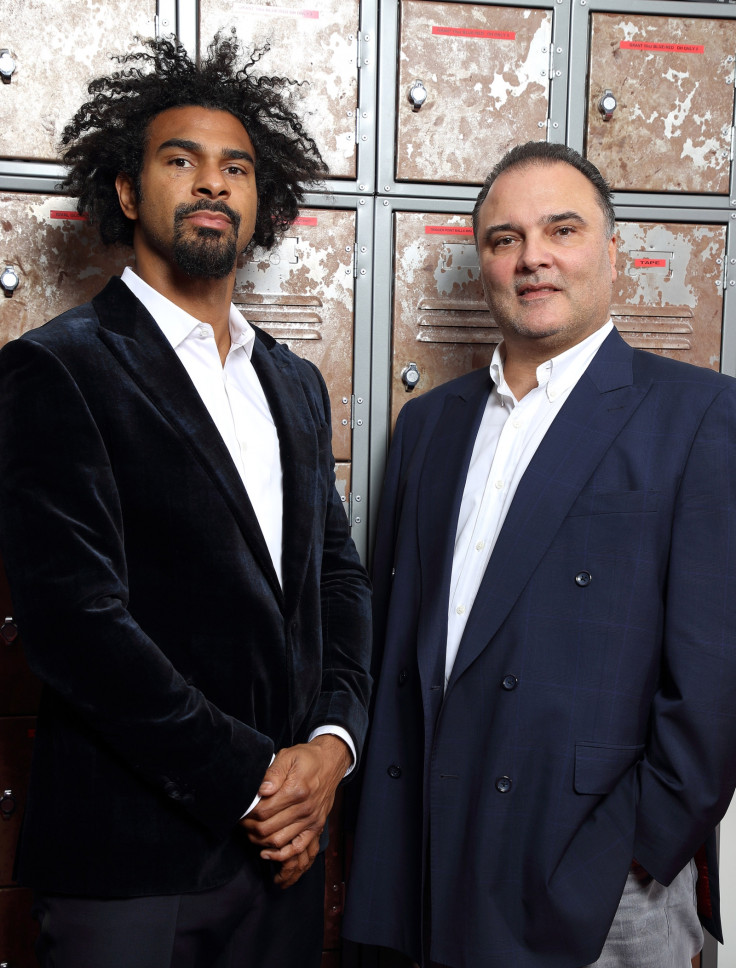 David Haye and Richard Schaefer