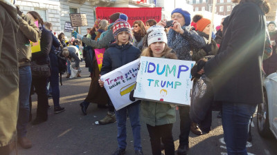 Anti-Trump protests in London