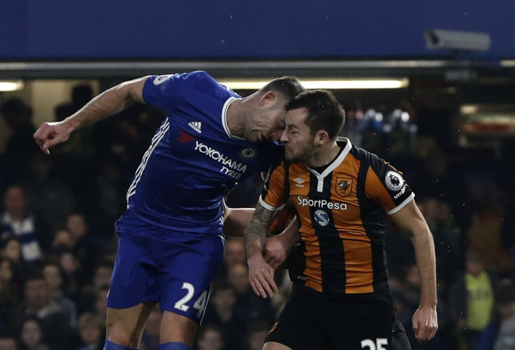 Ryan Mason and Gary Cahill