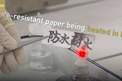 fire resistant paper