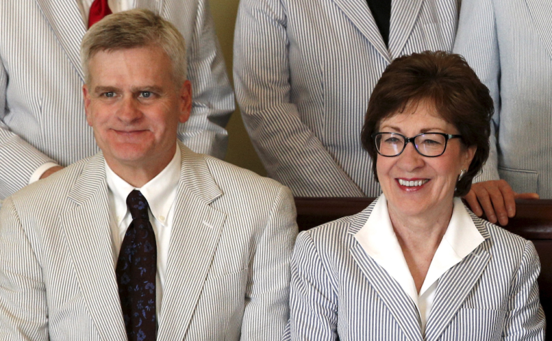 Sentaors Bill Cassidy and Susan Collins