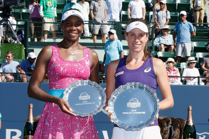 Venus Williams and Johanna Konta