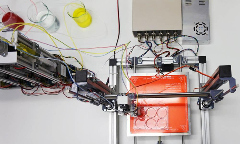 3D bioprinter prototype
