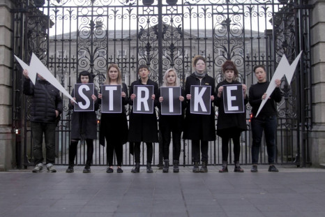 Irish women strike to change abortion laws
