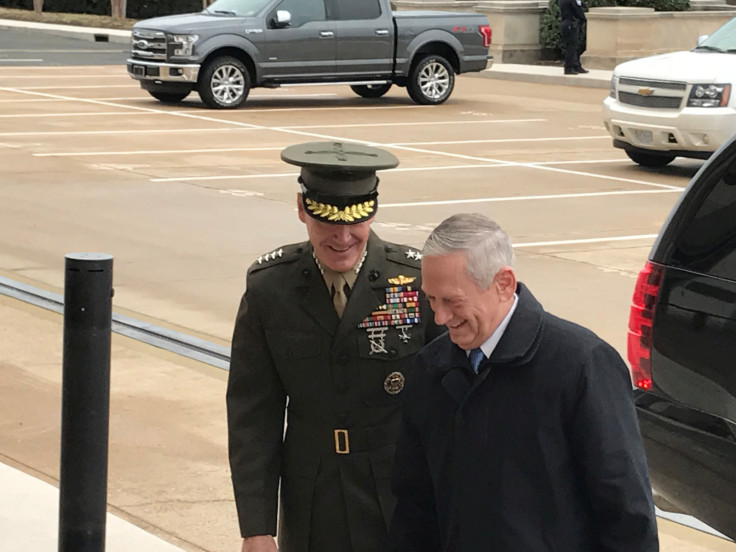 US Defense Secretary James Mattis 