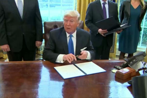 President Trump could sign executive orders to ban refugees, build Mexico wall