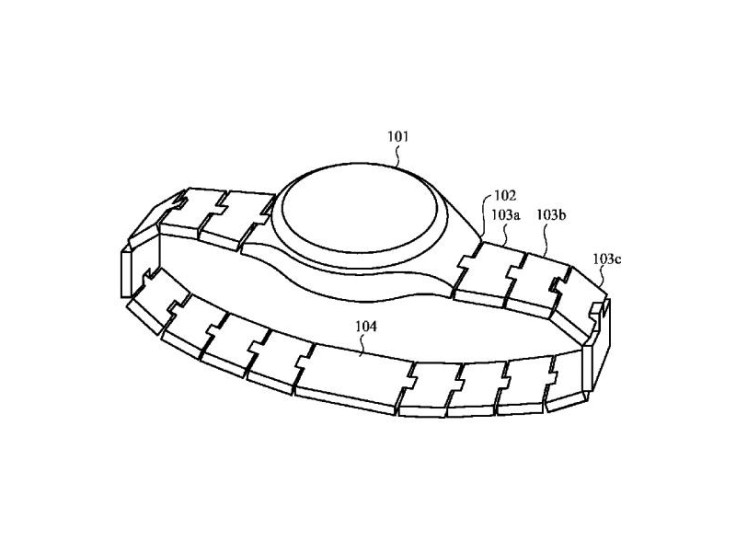 Apple watch strap patent