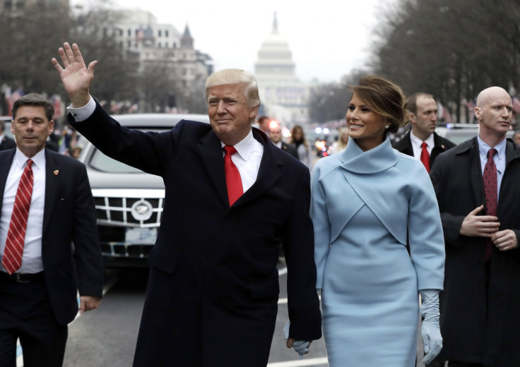 Trump bodyguard hands