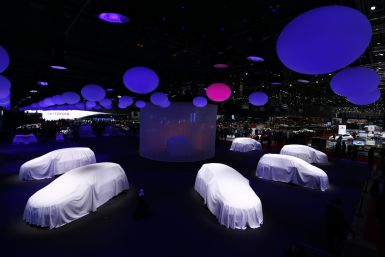 Cars under wraps at Geneva Motor Show