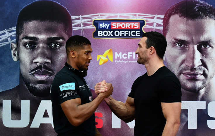 Anthony Joshua vs Wladimir Klitschko