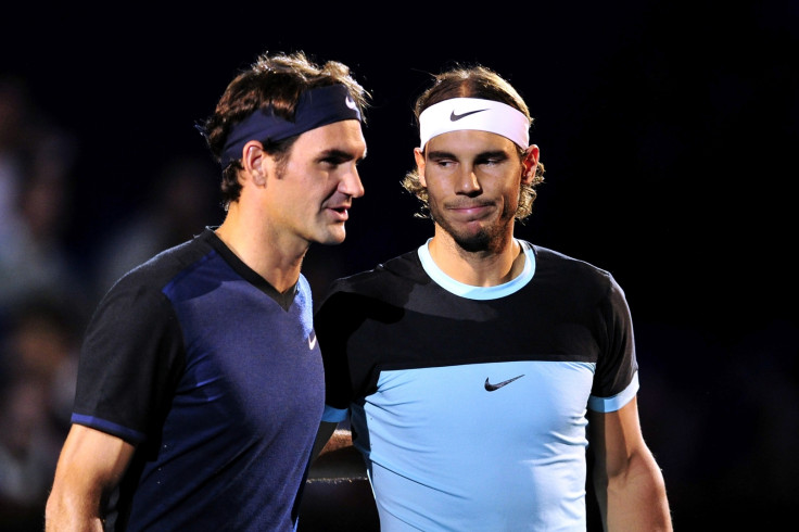 Roger Federer and Rafael Nadal