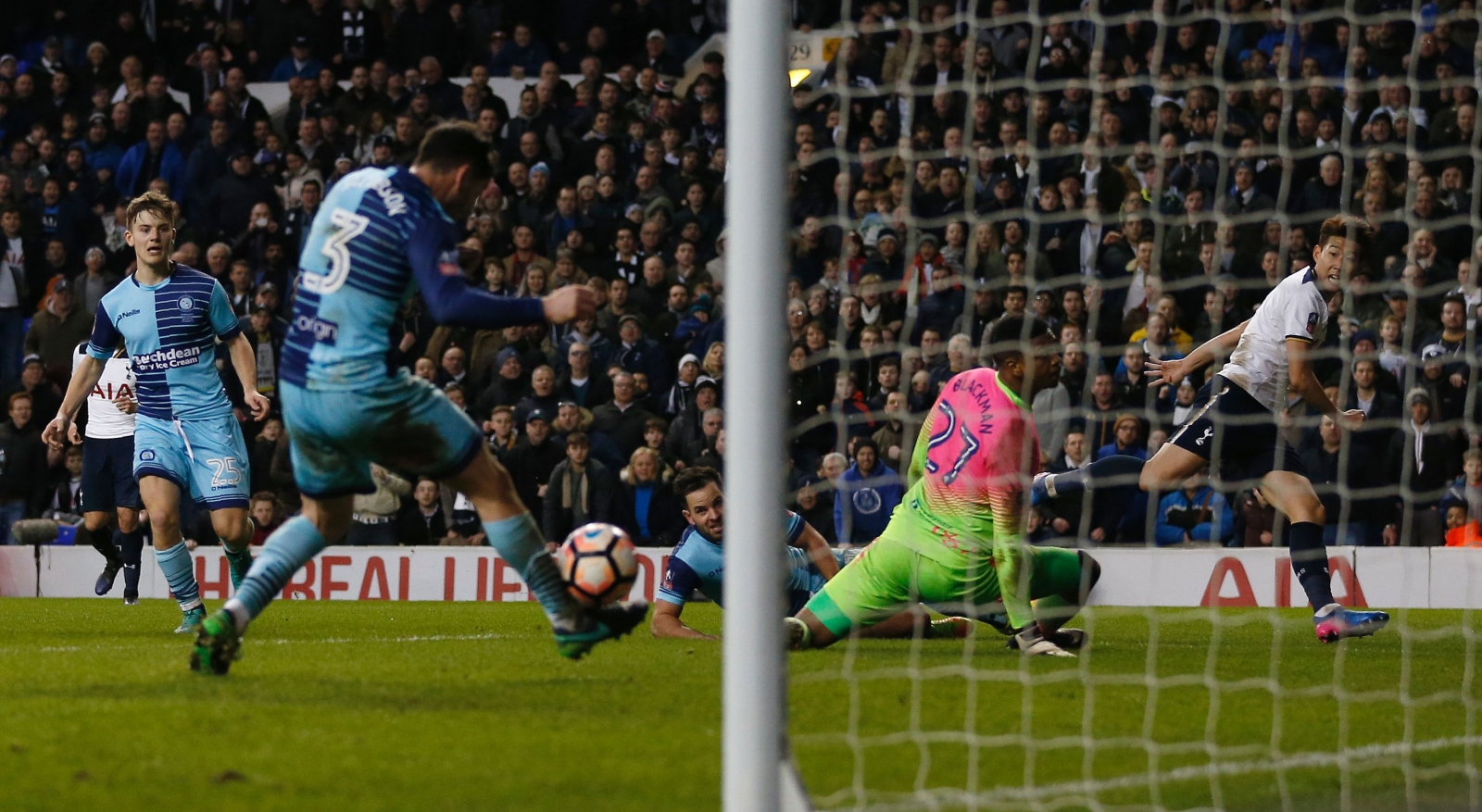 Tottenham 4-3 Wycombe Wanderers: Spurs break Chairboy hearts