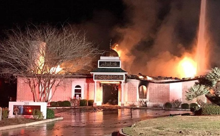 Texas mosque blaze