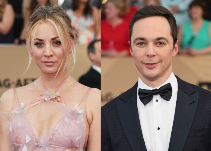 Kaley Cuoco and Jim Parsons