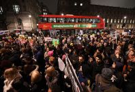 UK protests against Trump travel ban