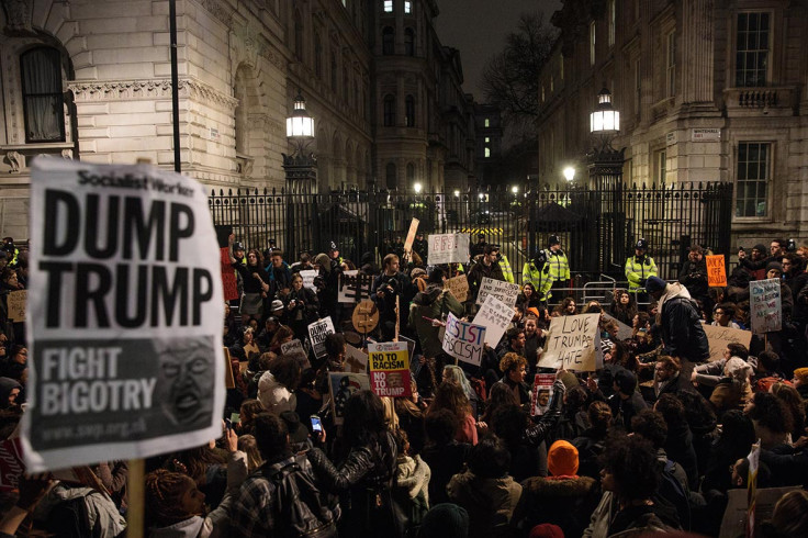 Trump protest London