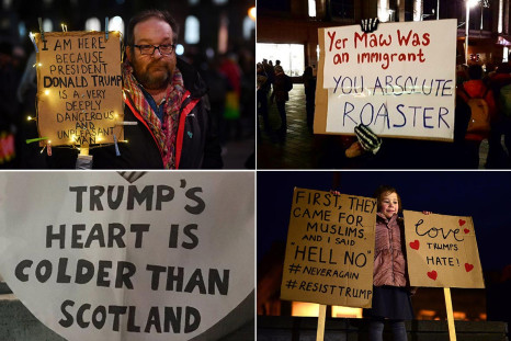 Trump protest UK