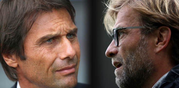 Antonio Conte and Jurgen Klopp