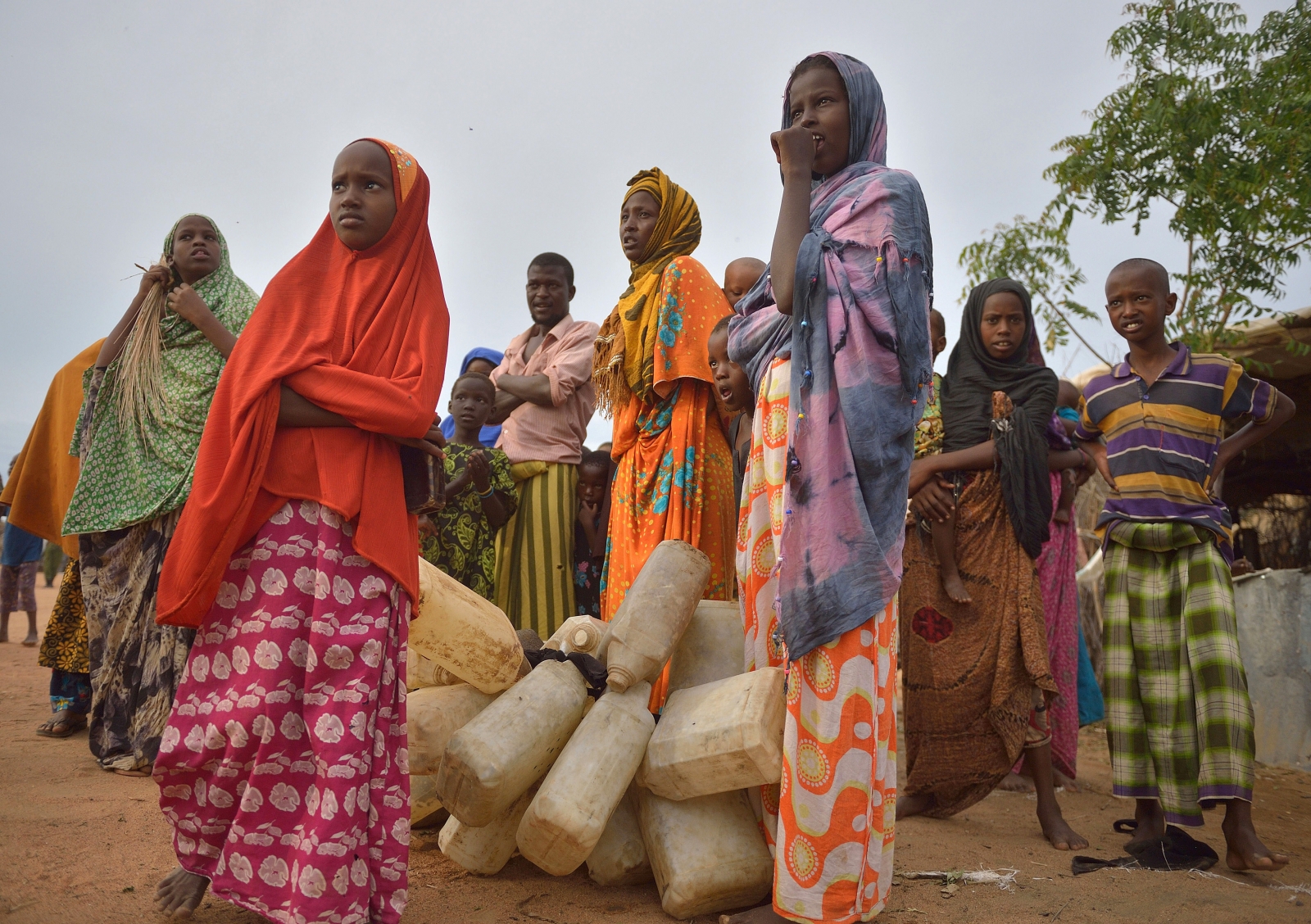 Somali refugees in Dadaab camp