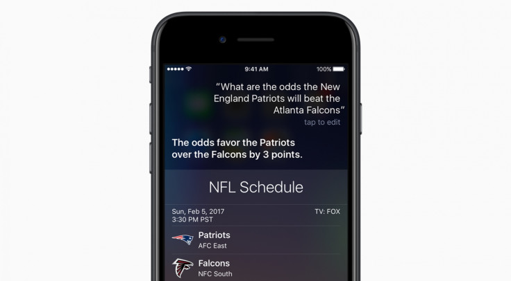 Apple Siri Super Bowl stats