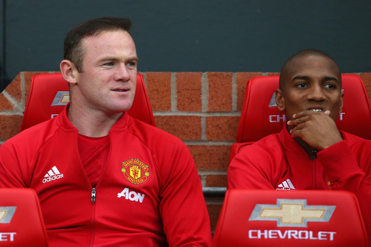 Wayne Rooney and Ashley Young