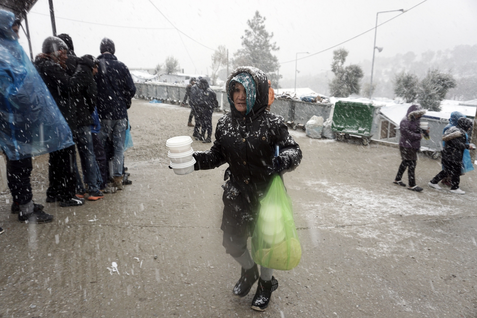 Moria Greece refugees migrants camp Lesbos