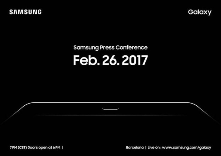 Samsung MWC 2017 invitation