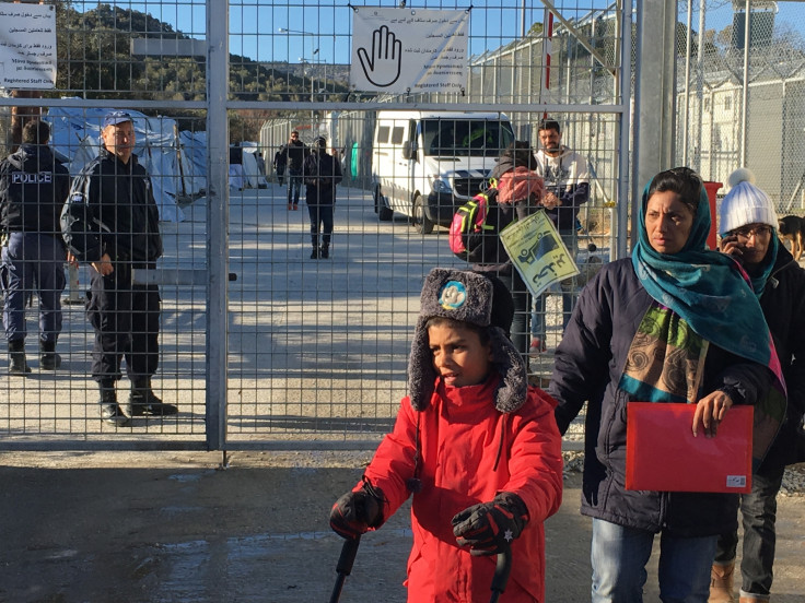 Moria camp Greece Lesbos