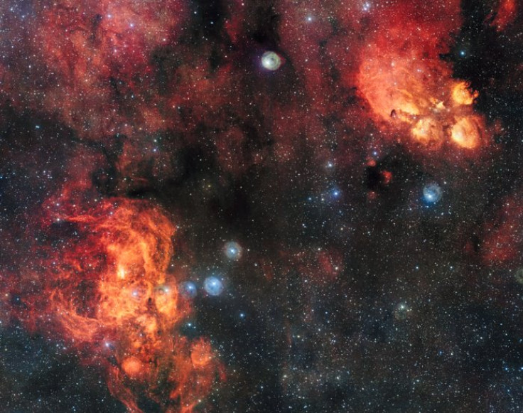 cat's paw and lobster nebula