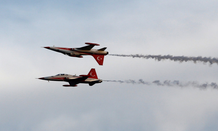 turkey air force planes