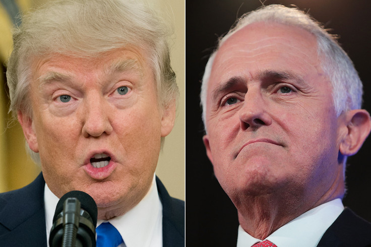 Donald Trump, Malcolm Turnbull