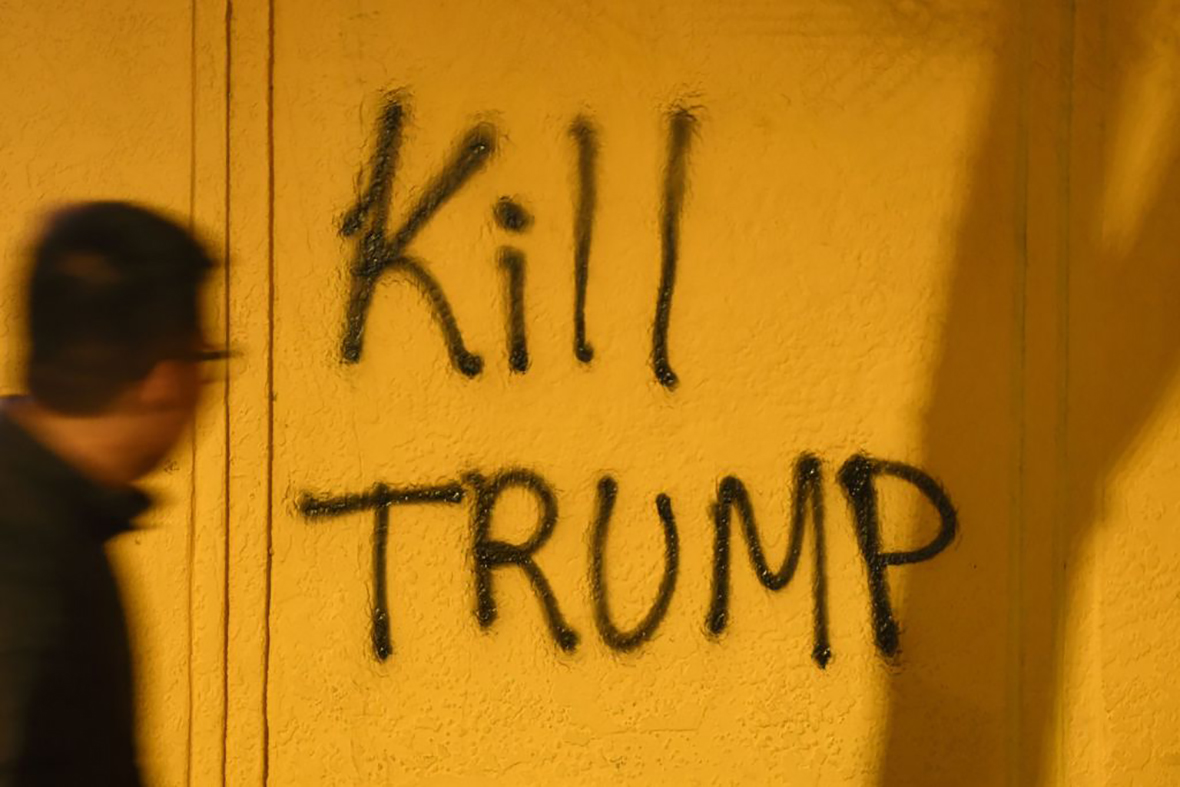 Trump protest Berkeley