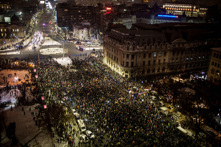 Romania protests