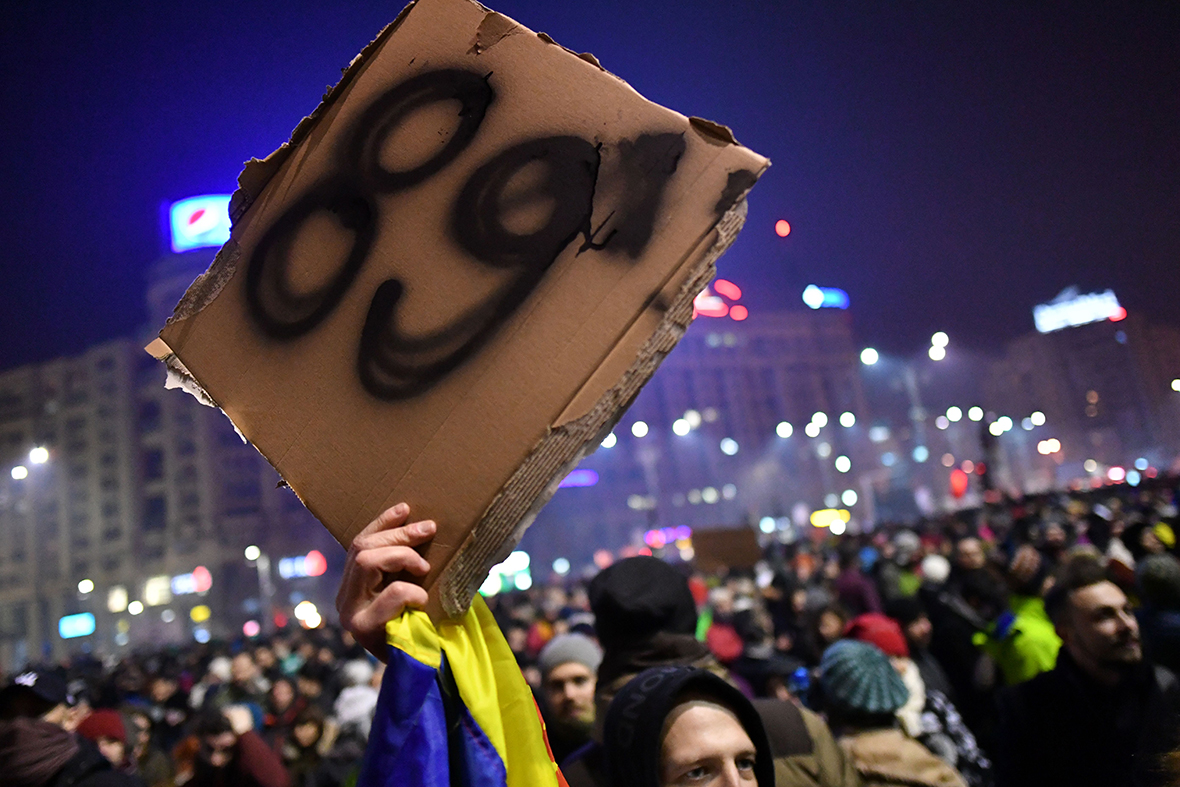 Romania protests