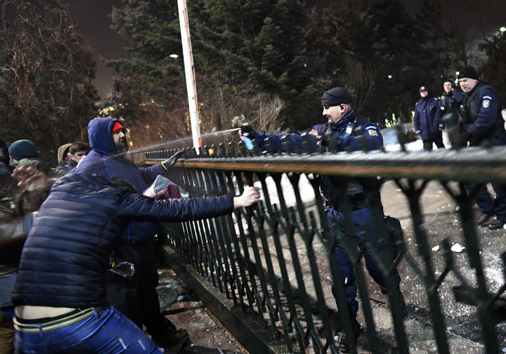 Romania protests