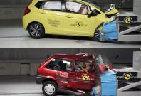Euro NCAP 20th anniversary crash tests