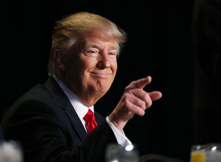 U.S. President Donald Trump attends the National Prayer Breakfast in Washington, U.S., February 2, 2017