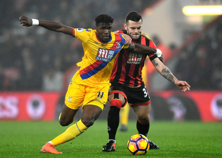 Jack Wilshere and Wilfried Zaha