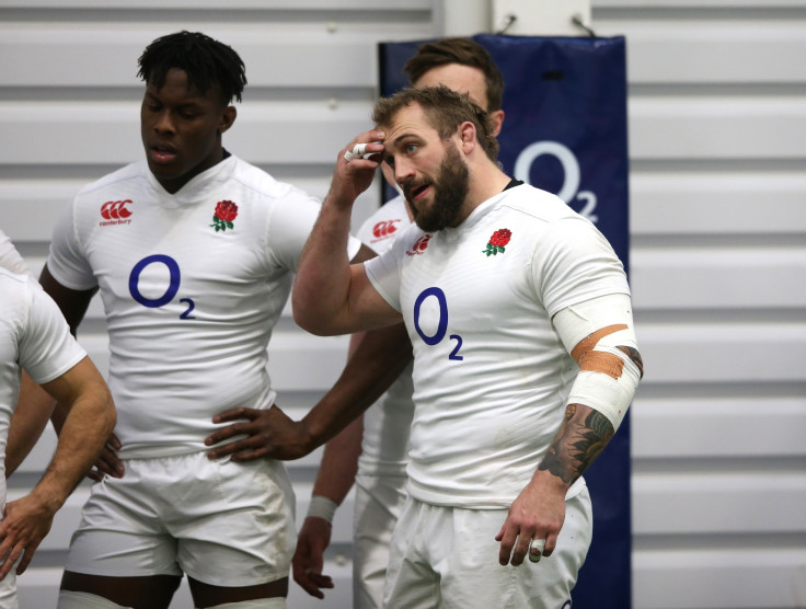 Maro Itoje and Joe Marler