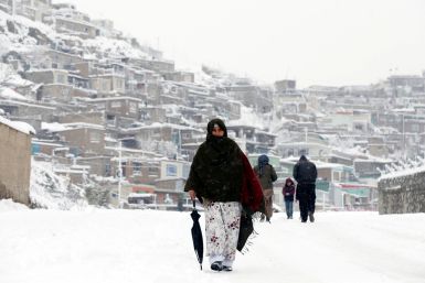 Afghanistan snowfall and avlanche